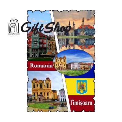 Timisoara romania, magnet frigider mgs171